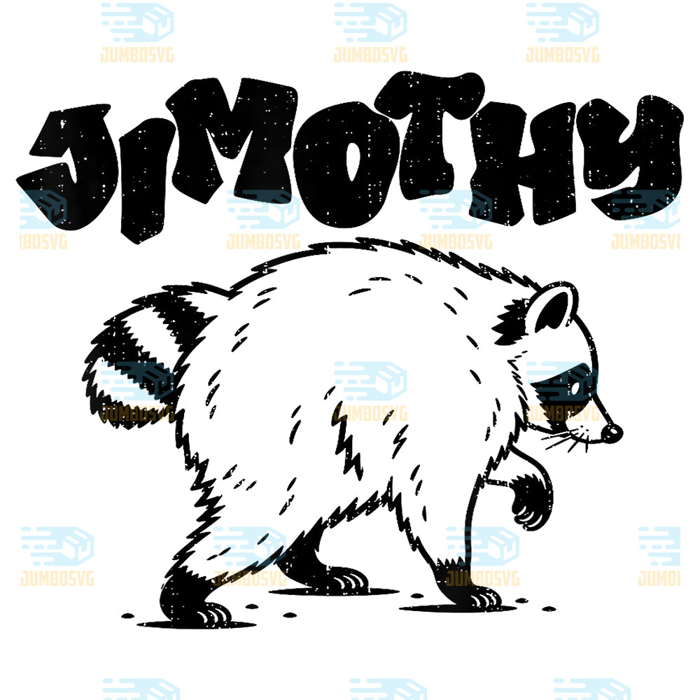 Jimothy-Viral-Raccoon-Feral-Meme-Funny-Seattle-Panda-Animal-Svg