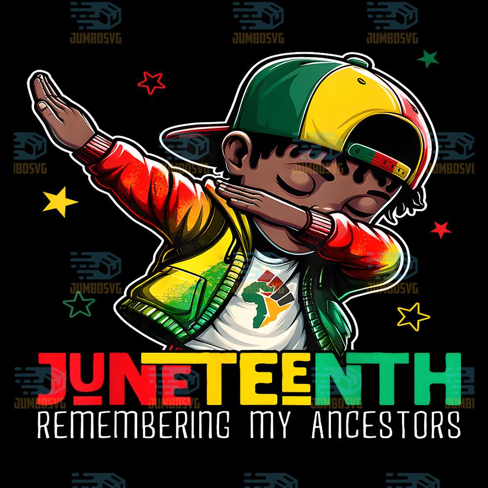 Juneteenth-Remembering-My-Ancestors-Black-Boy-Png