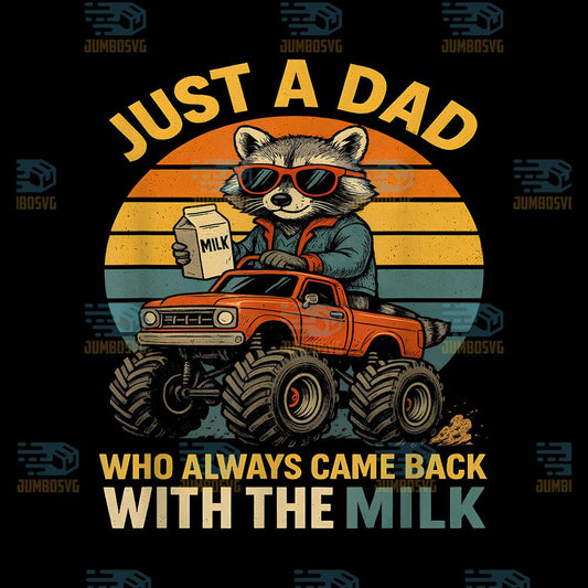Just-A-Dad-Who-Always-Came-Back-With-The-Milk-Raccoon-Png-3