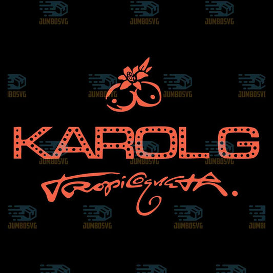 Karol-G-Hand-Drawn-Tropicoqueta-New-Album-Svg-1