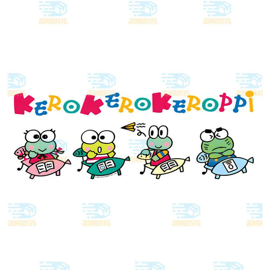 Keroppi-School-Png