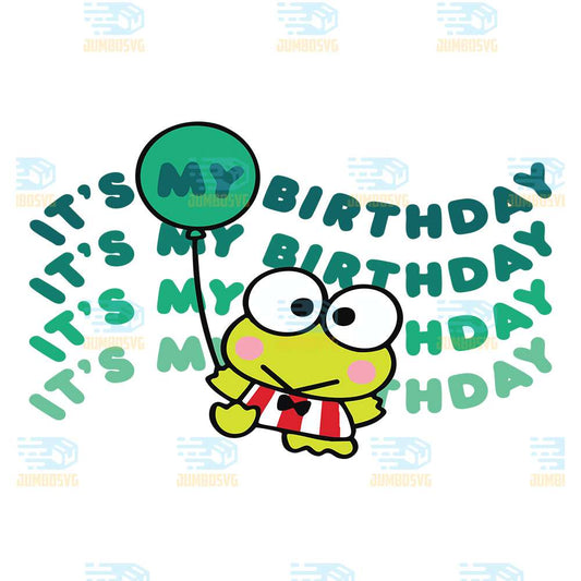 KeroppiIt-s-My-Birthday-Svg