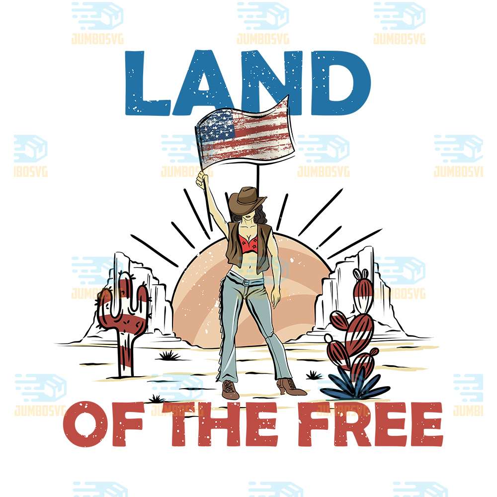 Land-Of-The-Free-4th-Of-July-Png