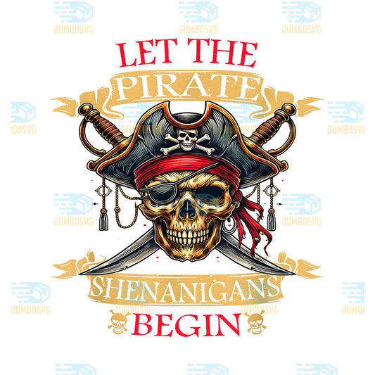 Let-The-Pirate-Shenanigans-Begin-Halloween-Skull-Png
