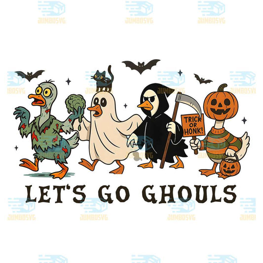 Let-s-Go-Ghouls-Ducks-Png