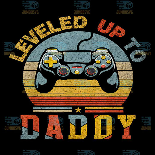 Leveled-Up-To-Dad-Game-Controller-Png