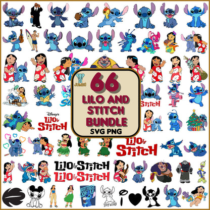 Lilo And Stitch Bundle Svg 1 - Jumbosvg