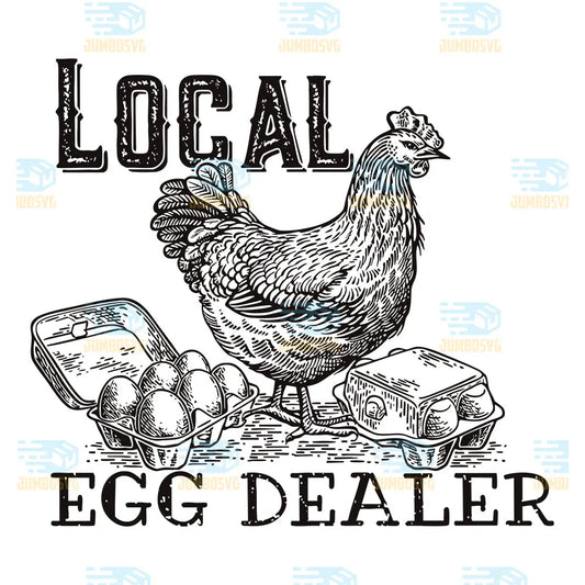 Local Egg Dealer Svg