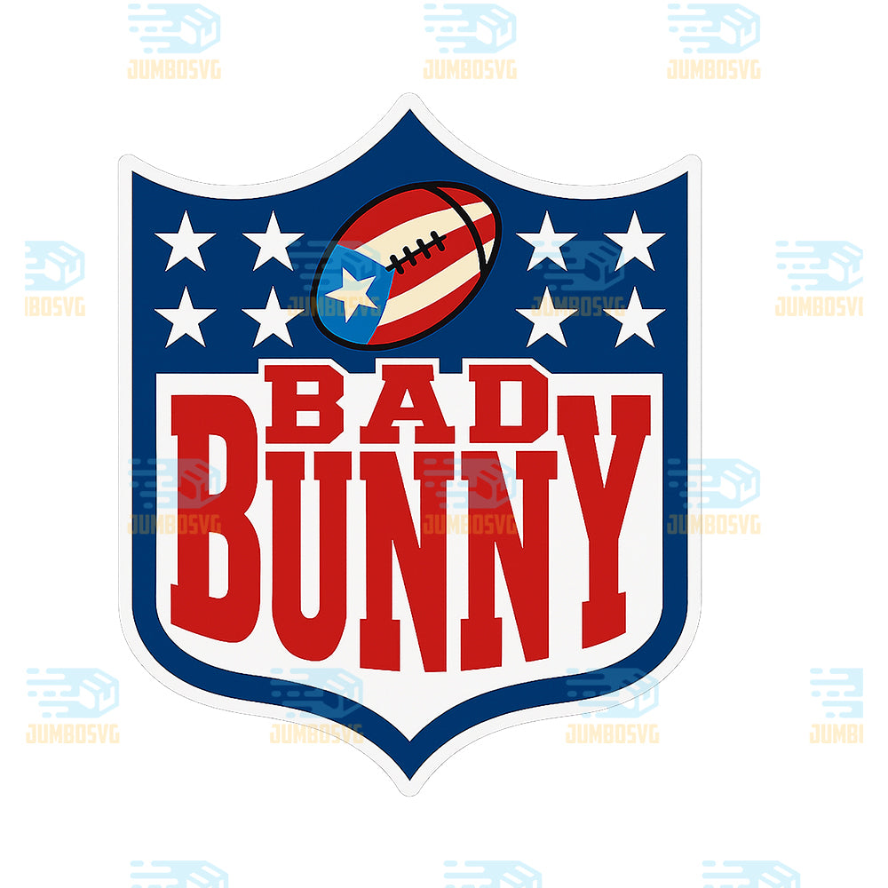 Logo-Bad-Bunny-Football-Png