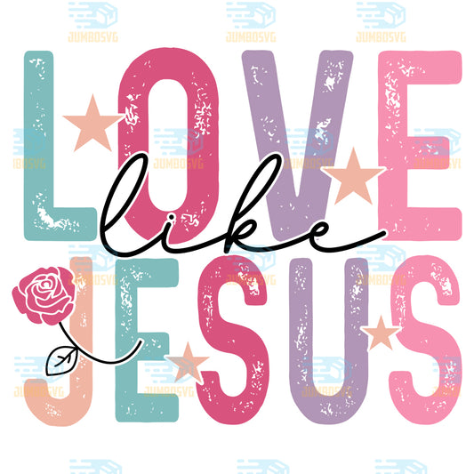 Love-Like-Jesus-Valentine-Png