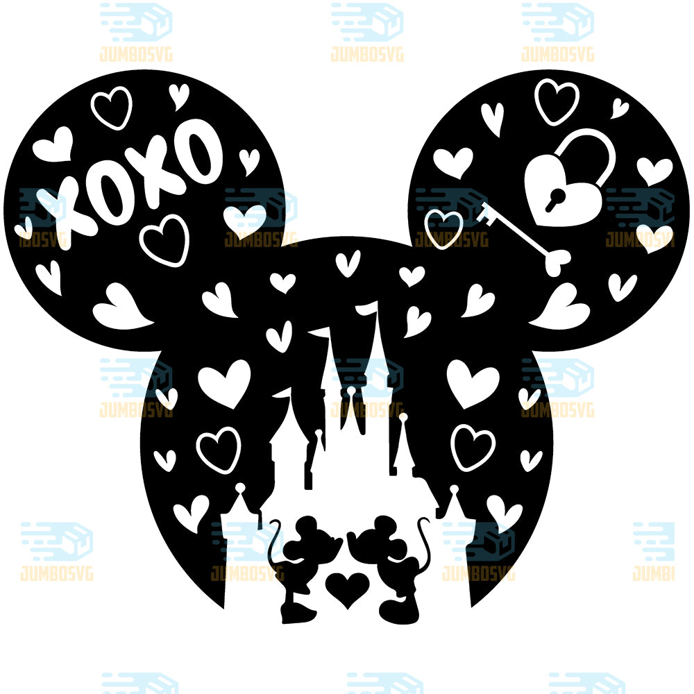 Love-Mickey-And-Minnie-Valentine-Png-Castle-Mickey-Png
