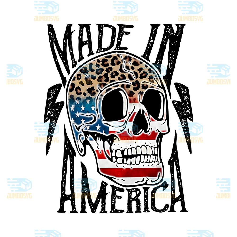 Made-In-America-Skull-4th-Of-July-Png