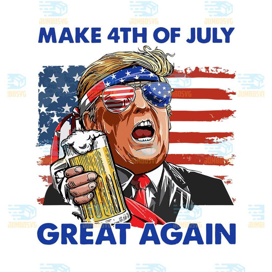 Make-4th-Of-July-Great-Again-Trump-Beer-Png