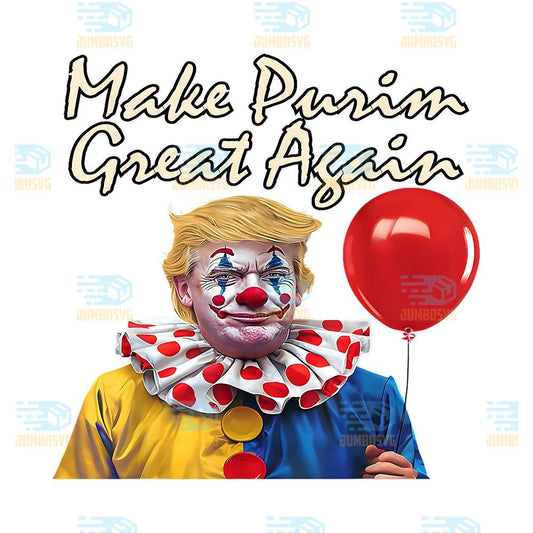 Make-Purim-Great-Again-Donald-Trump-Purim-Costume-Party-Png