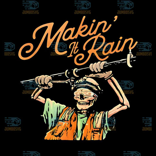Makin-It-Rain-Skeleton-Funny-Sarcastic-Png