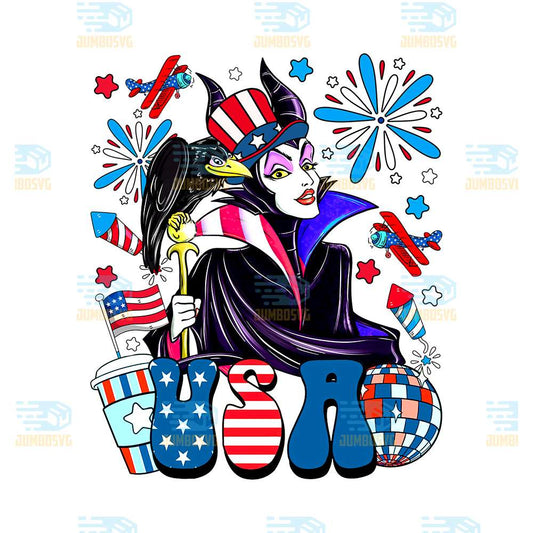 Maleficent-Usa-America-4th-Of-July-Png