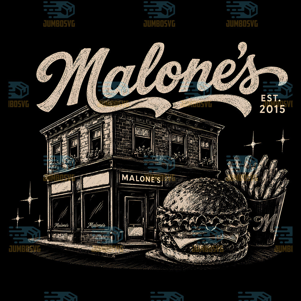 Malone-s-Vintage-Burger-Restaurant-Png