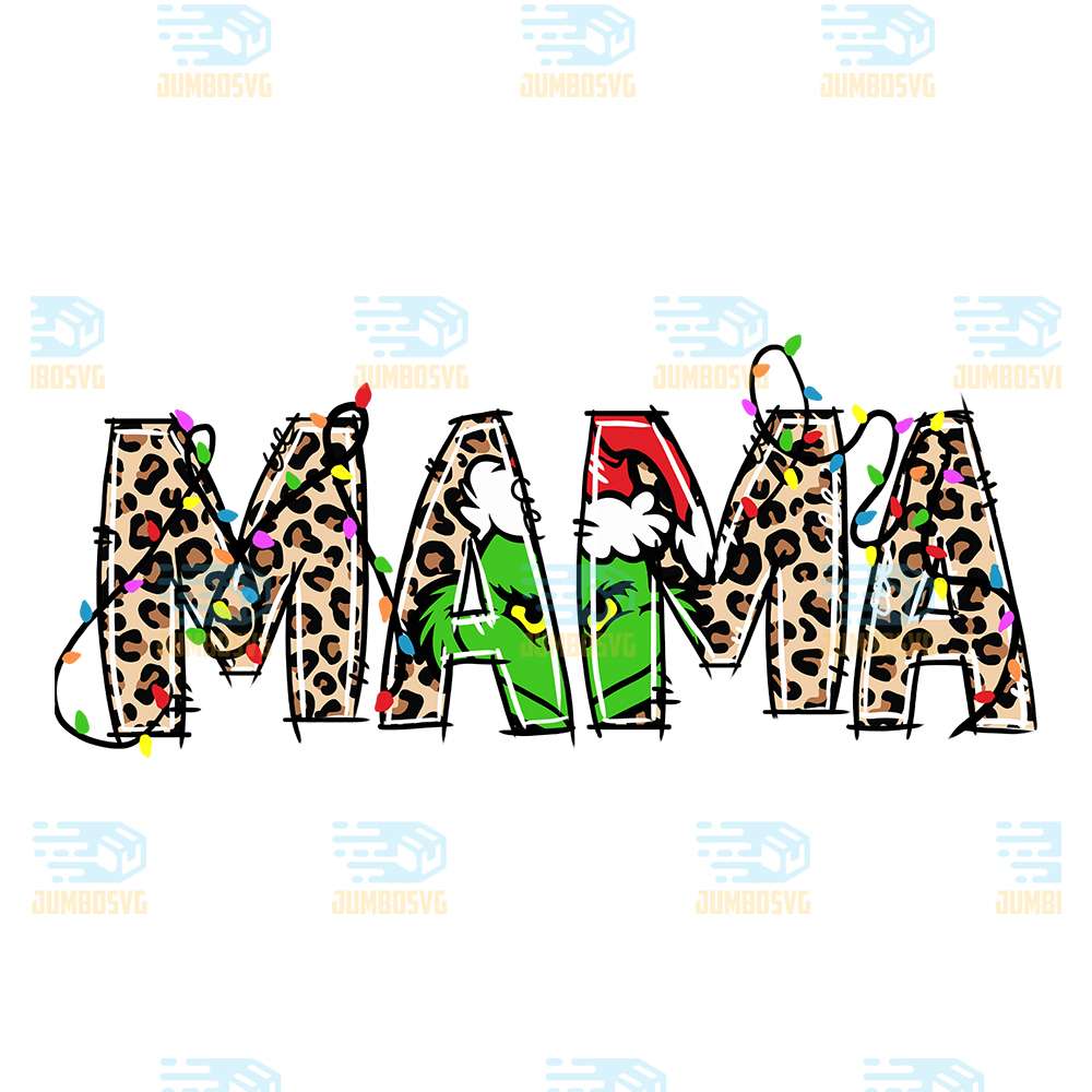 Mama-Grinch-Leopard-Png