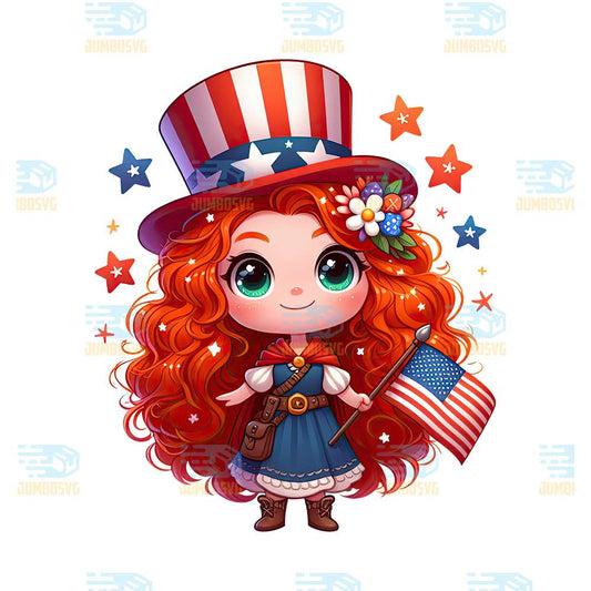 Merida-America-4th-Of-July-Png