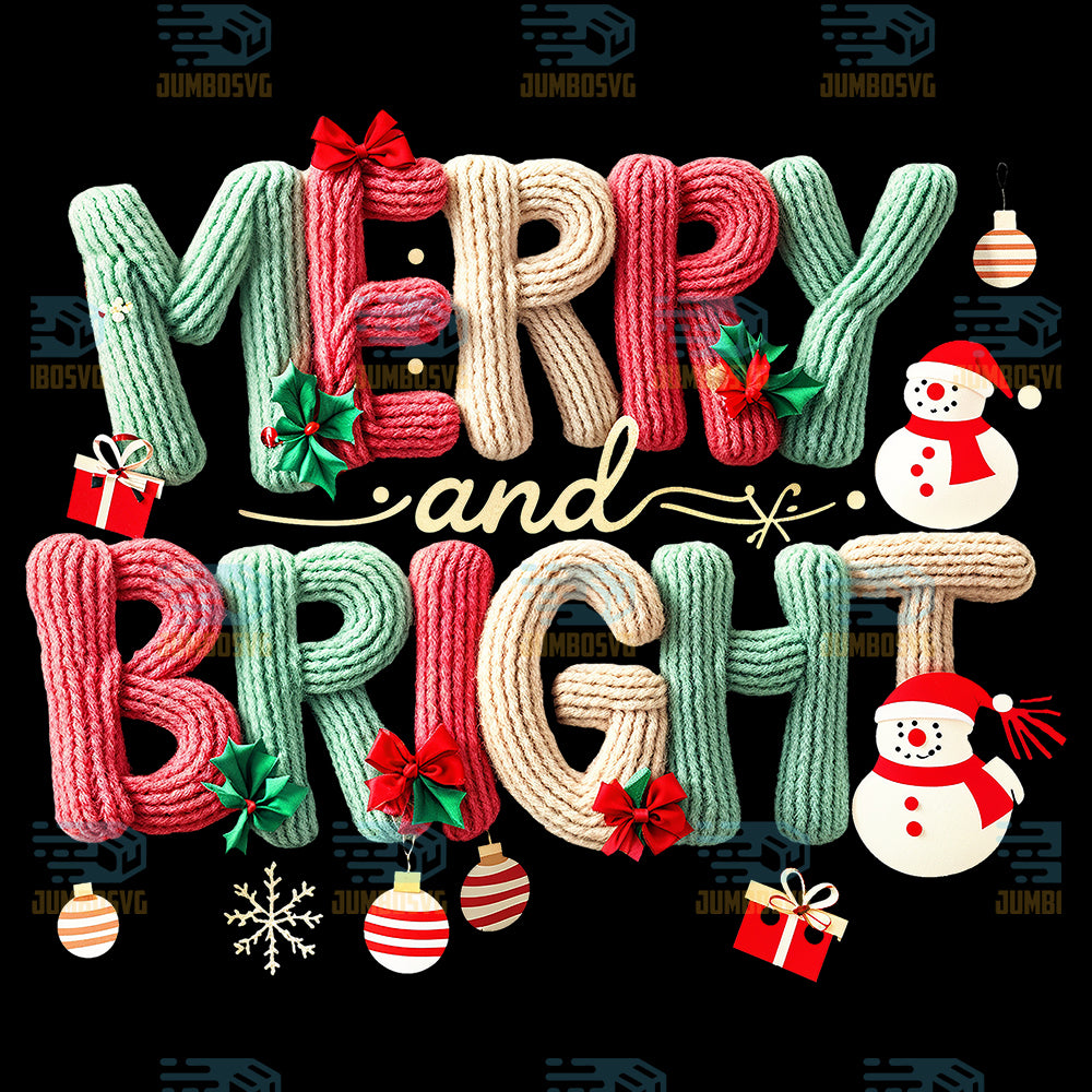 Merry-Bright-Yarn-Crochet-Christmas-Png