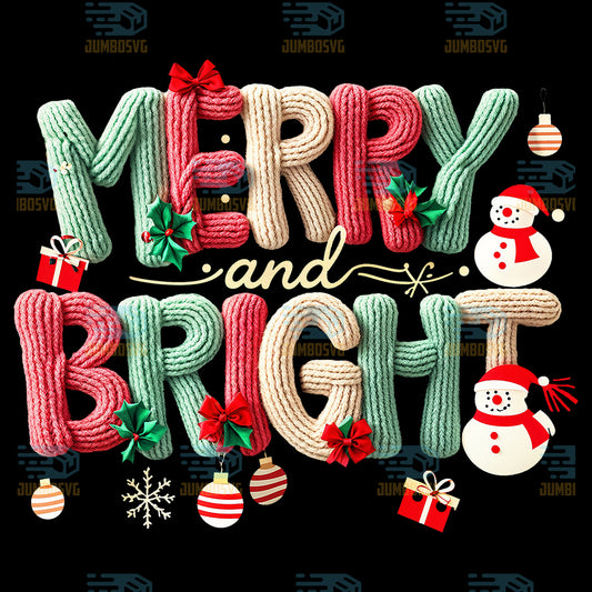 Merry-Bright-Yarn-Crochet-Christmas-Png