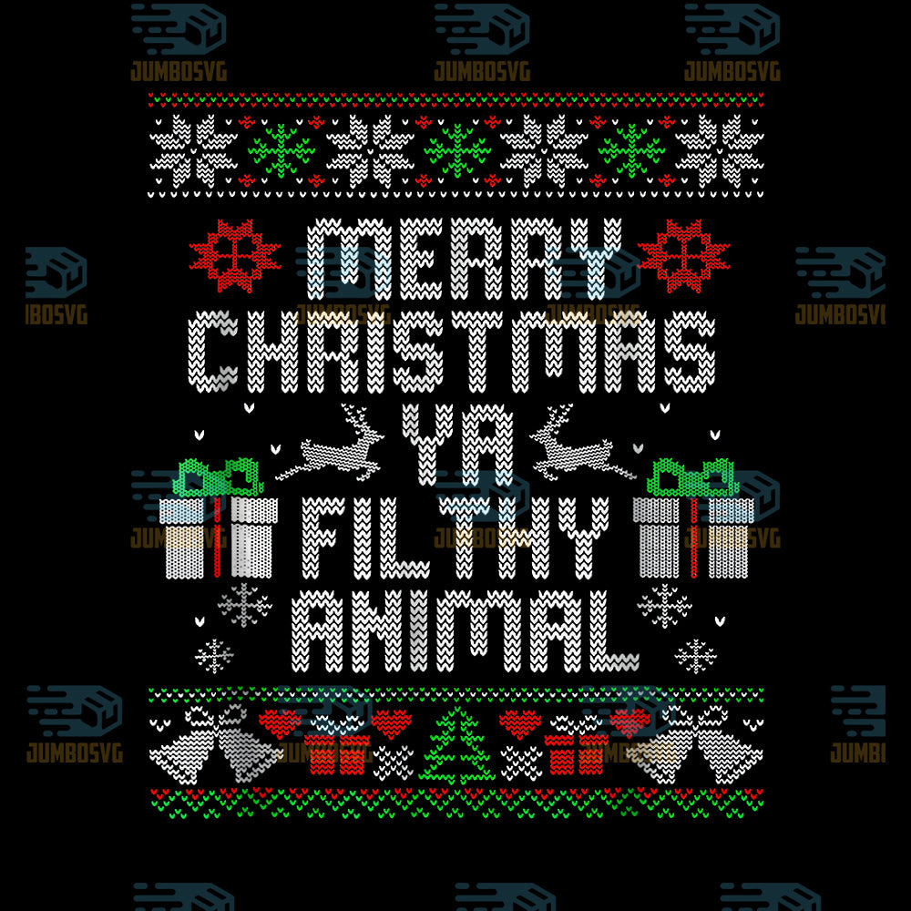 Merry-Christmas-Animal-Filthy-Ya-Xmas-Family-Png