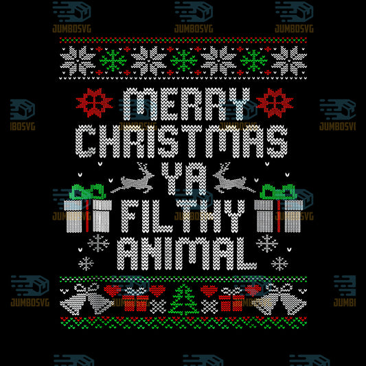 Merry-Christmas-Animal-Filthy-Ya-Xmas-Family-Png