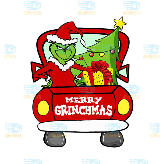Merry-Grinchmas-Trucks-Png