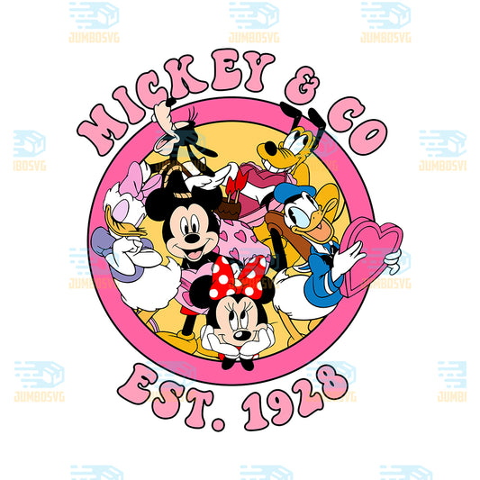 Mickey-And-Co-Est-1928-Valentine-Png-Cute-Mickey-And-Friends-Valentine-Png