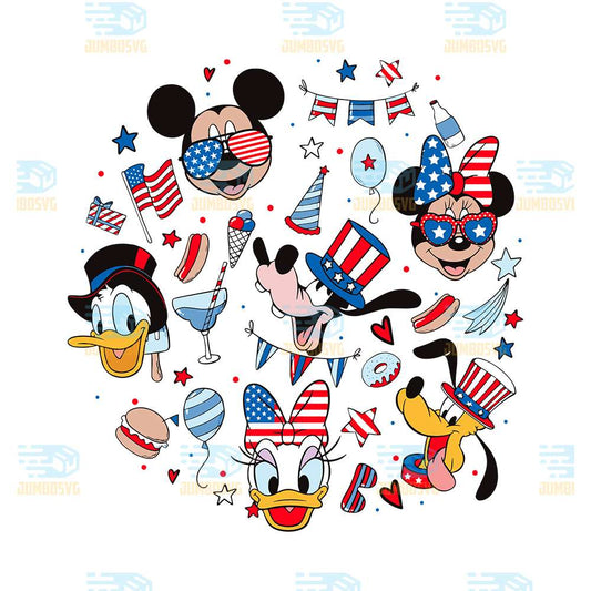 Mickey-And-Friends-4th-Of-July-Svg-2