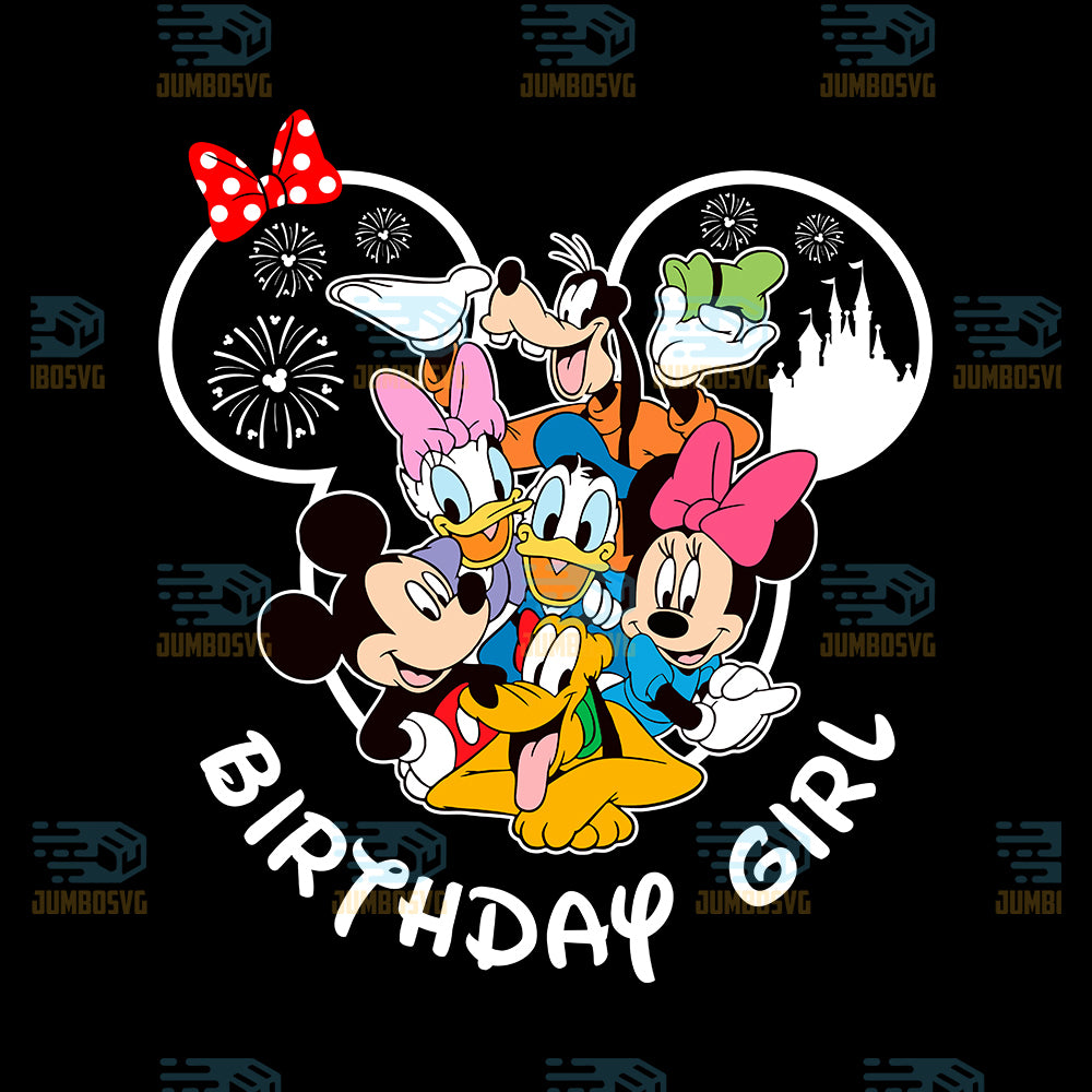 Mickey-And-Friends-Birthday-Girl-Png