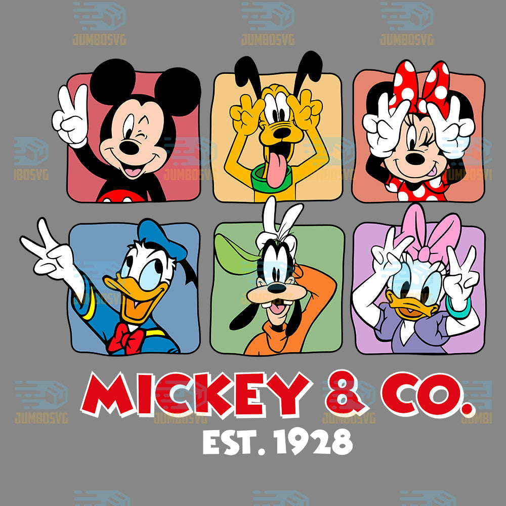 Mickey-And-Friends-Character-Group-Png