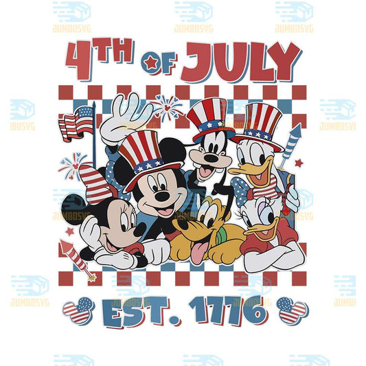 Mickey-And-Friends-Est-1776-4th-Of-July-Svg