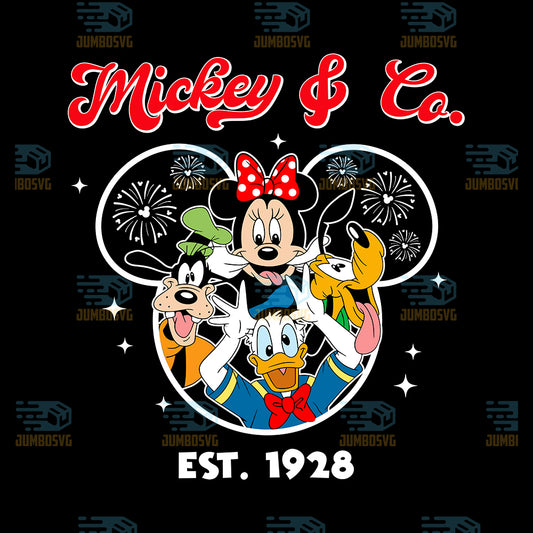 Mickey-And-Friends-Mickey-Co-Est-1928-Png-1