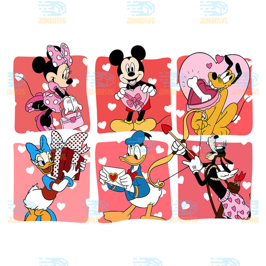 Mickey-And-Friends-Valentine-s-Day-Png