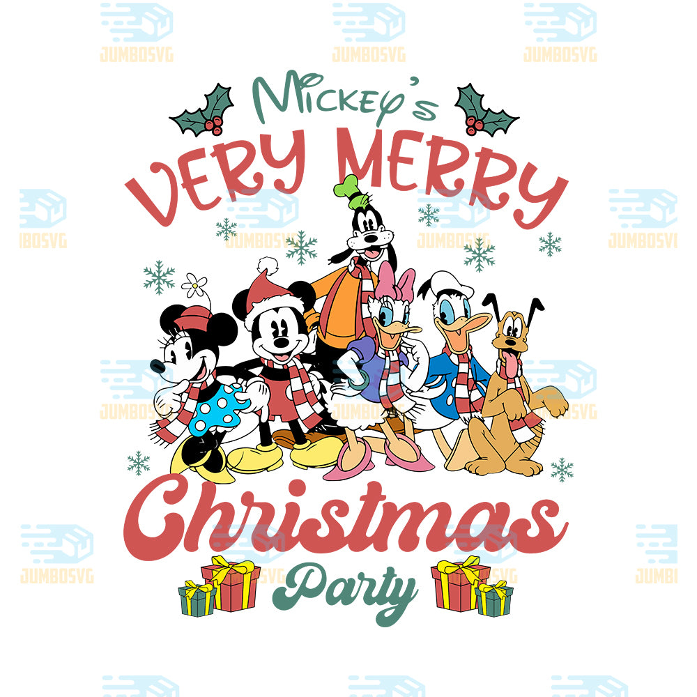 Mickey-And-Friends-Very-Merry-Christmas-Party-Svg