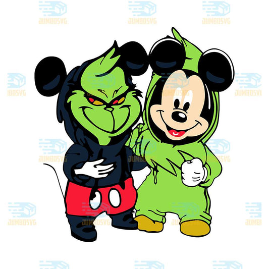 Mickey-And-Grinch-Christmas-Png