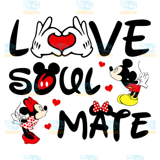 Mickey-And-Minnie-Love-Soul-Mate-Valentine-Png