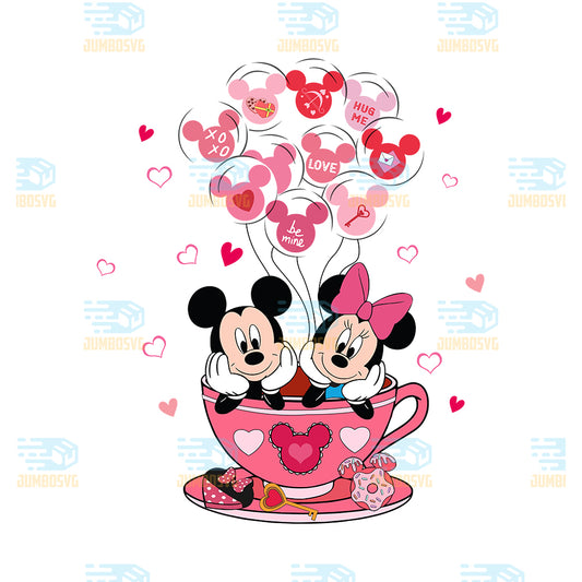Mickey-And-Minnie-Valentine-Png