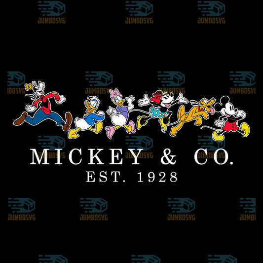 Mickey-Co-Cartoon-Friends-Png
