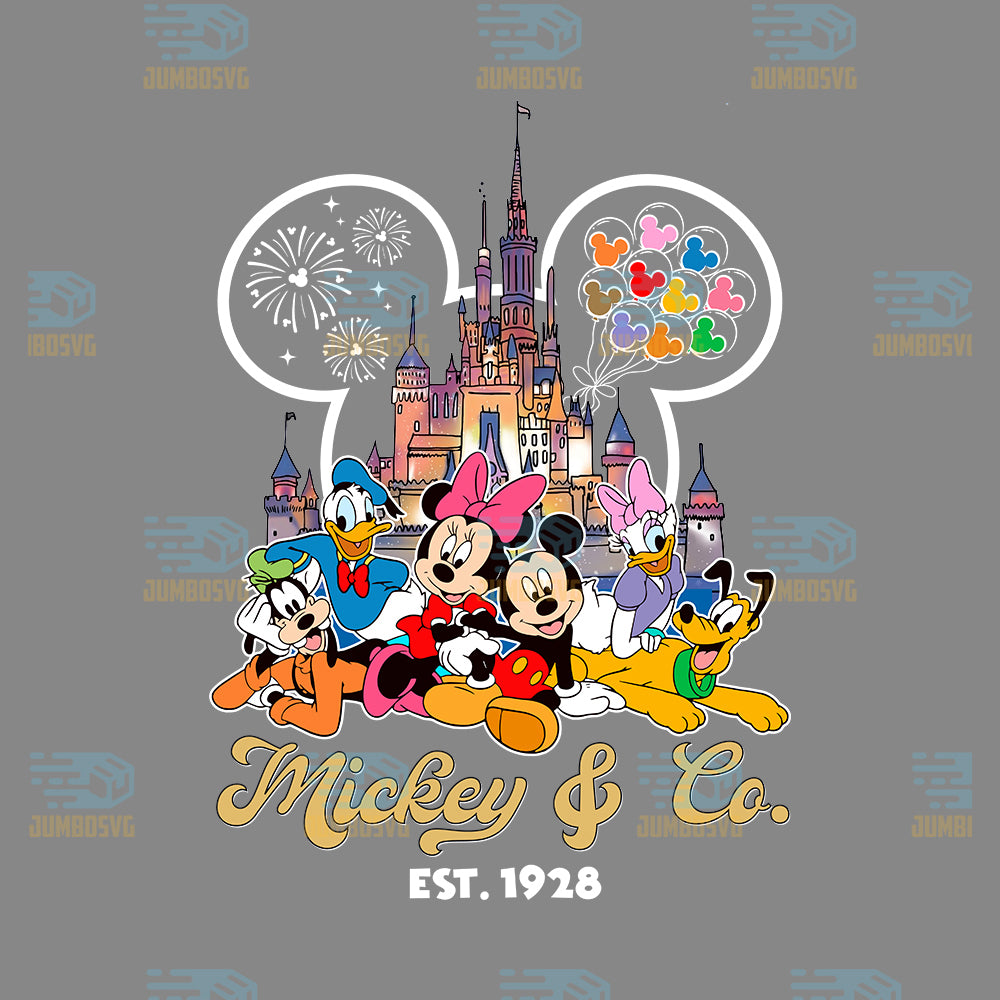 Mickey-Co-Castle-Friends-Png