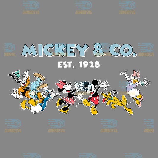Mickey-Co-Est-1928-Png