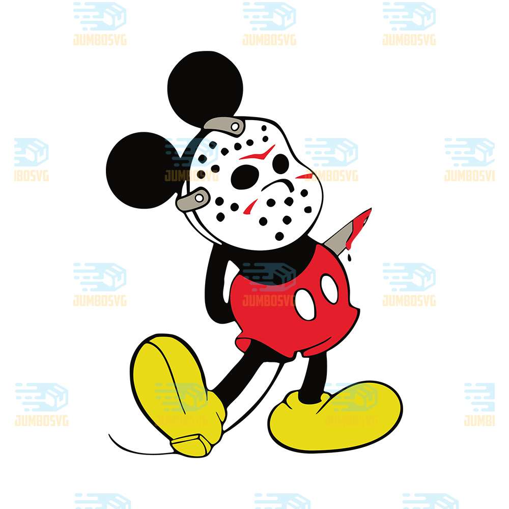 Mickey-Jason-Voorhees-Svg