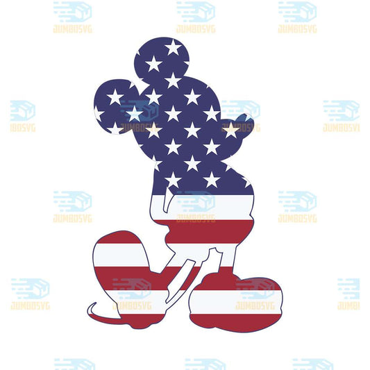 Mickey-Mouse-American-4th-Of-July-Svg