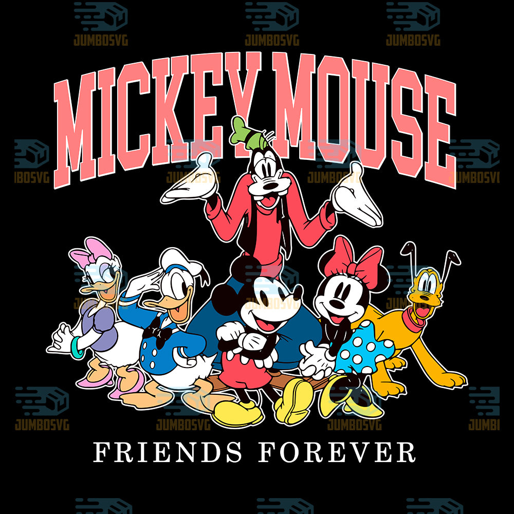 Mickey-Mouse-Friends-Forever-Png-1