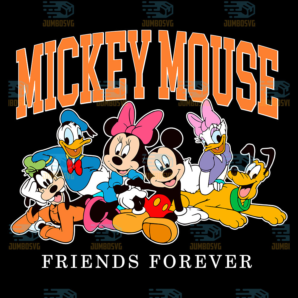 Mickey-Mouse-Friends-Forever-Png
