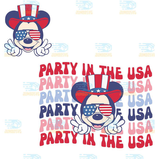 Mickey-Party-In-The-Usa-4th-Of-July-Svg