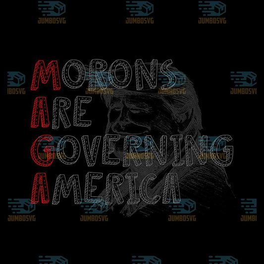 Morons-Are-Governing-America-Anti-Trump-Political-Svg