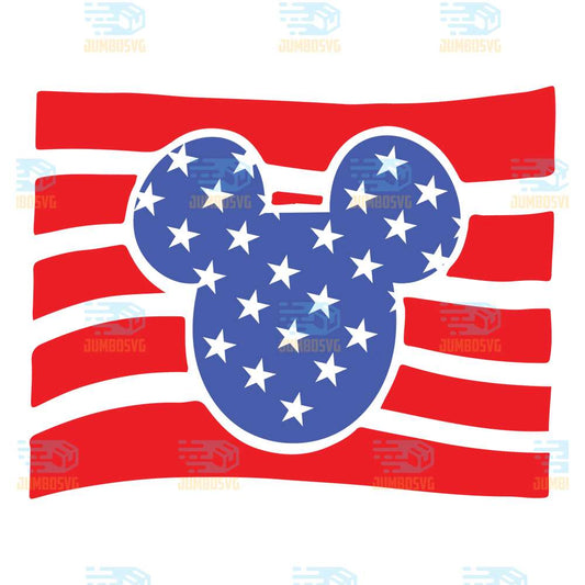 Mouse-America-4th-Of-July-Svg