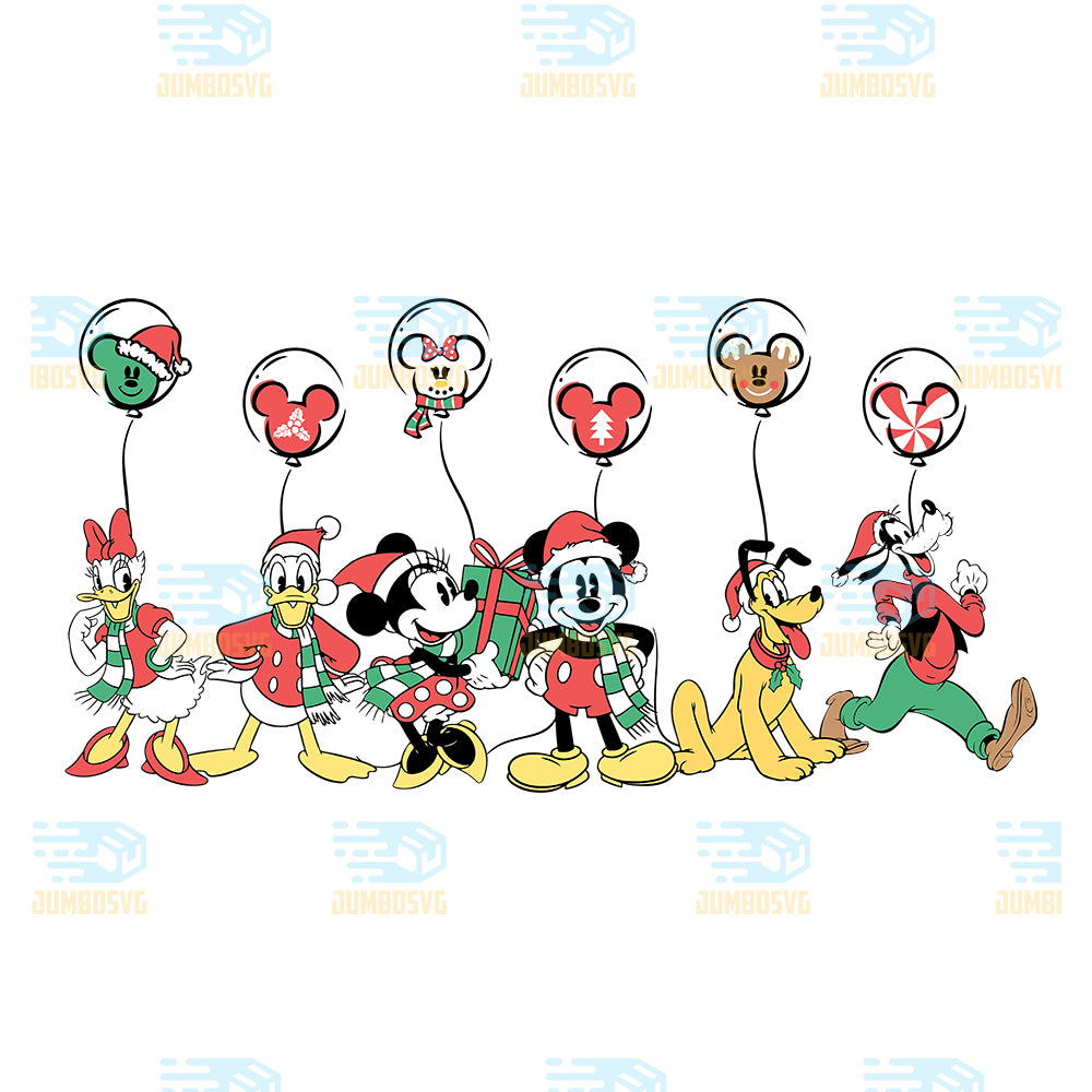 Mouse-And-Friends-Christmas-Svg